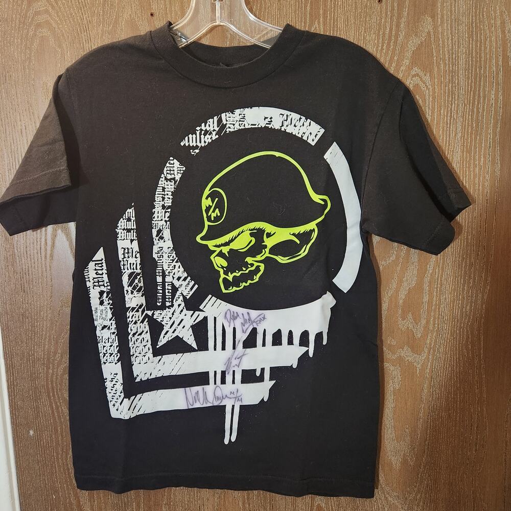 Metal Mulisha Autographed 100% Cotton T-Shirt Men's Size Small